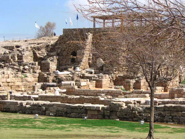 Ruines romaines et turques de Césarée