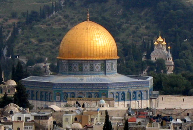 Le dôme du Rocher Al Aqsa à Jérusalem (Al Quds) Le dôme du Rocher Al Aqsa à Jérusalem (Al Quds) 