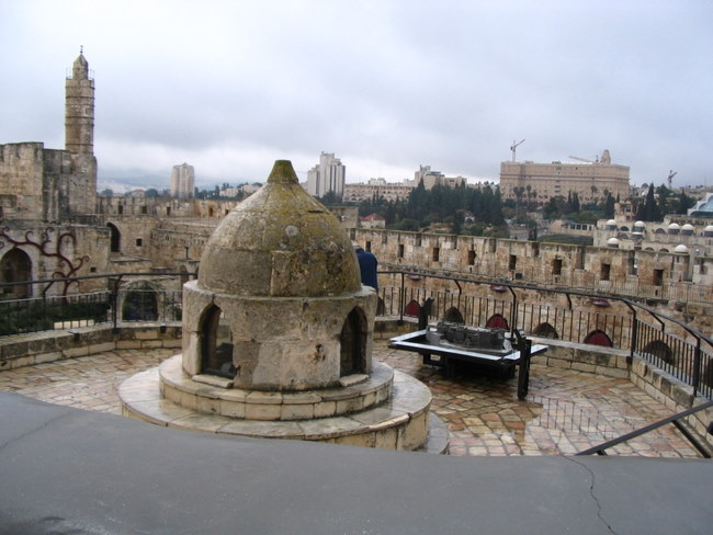 Panorama depuis les toits de la Tour de David